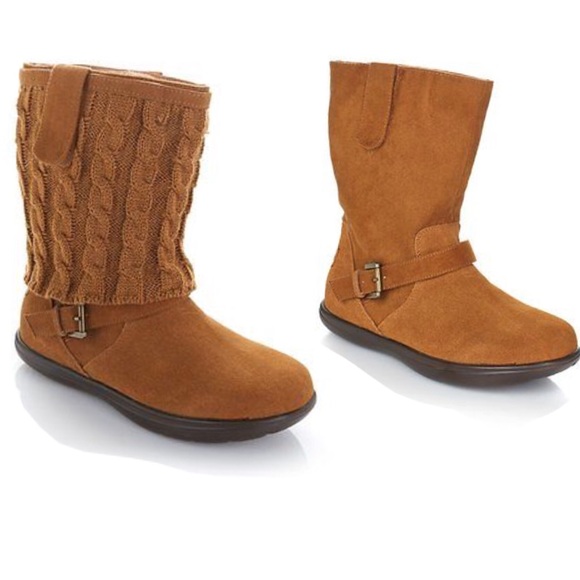 Tony Little Shoes - 2in1 NEW Tony Little Cheeks Fit Body Boots